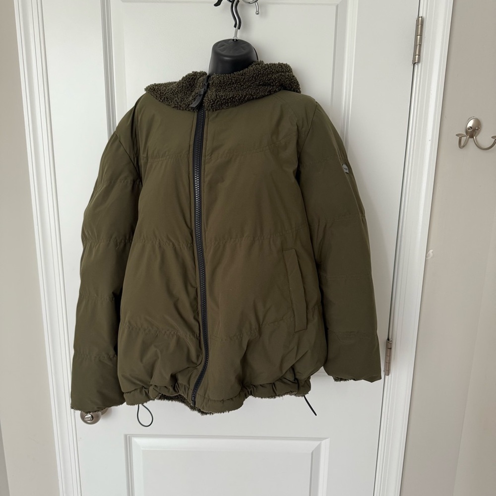 Koolaburra by UGG Reversible Sherpa Puffer Jacket